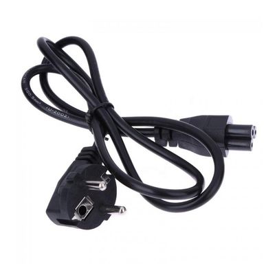 ISO9001 European 2 Pin Ac Power Cord Cable 1.2m For Laptop
