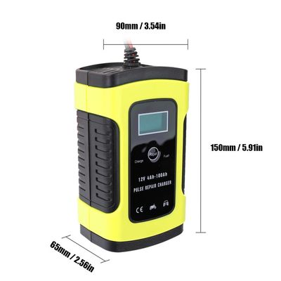 24V 8A LCD Touch Screen Car  Pulse Repair Battery Charger