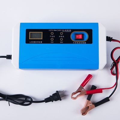 12V 24V 10A Automotive Smart Battery Maintainer for Car Truck Motorcycle Lawn Mower Boat RV SUV ATV Lead Acid Battery Ch