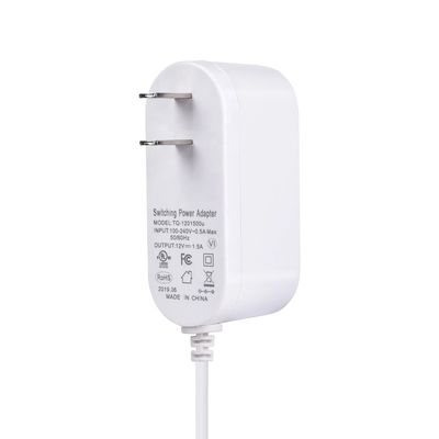 13.5v 1a US model AC to DC power adapter with UL CUL FCC certificates