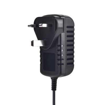 FCC listed 6V 5A 30W US AC plug Power Adapter with DC Cable and optional DC connector