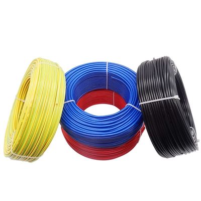 1.5mm 2.5mm Sheathing Electrical Cables 6mm 10mm Single Core Copper PVC