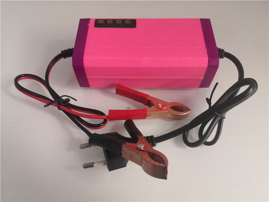 Pulse Repair Lead acid Battery Charger 12V 4A motorcycle car battery charger with LED LCD display