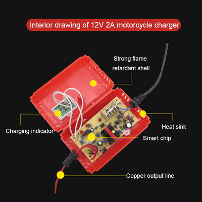 12V 5A Motorcycle Car battery Charger Pulse Repair Lead acid battery charger 12V 5A with LCD Display