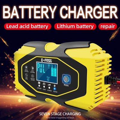 Automotive 12V2A Pulse Repair Battery Charger Lead Acid