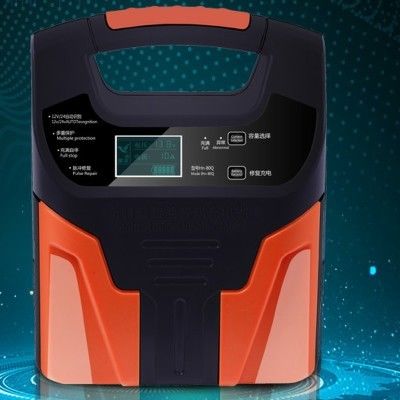 Universal 12V 24V 3A 6A 10A Intelligent Car Battery Charger Automatic Jump Starter