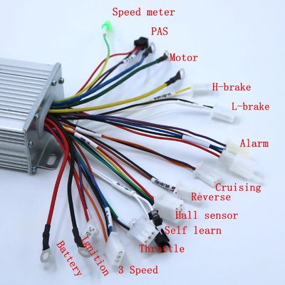 36V 800W 48V 1200W 35 Amp Electric Motorcycle Speed Controller