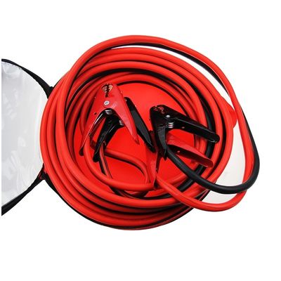 Heavy duty Car Emergency battery booster cable clamps safe 7.6M 1500AMP Copper booster cable 2 awg jumper cables