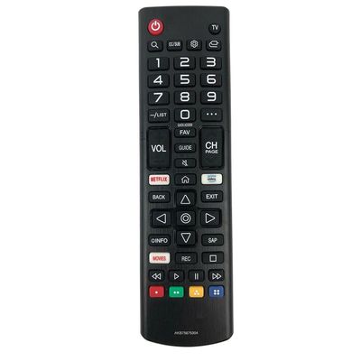 AKB75675304 AC TV Remote Control For Lg Smart Tv Netflix Movies Functions