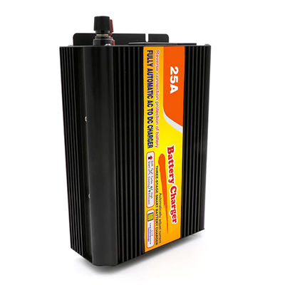 DC To AC 12V 25A Smart Storage Lead Acid Lithium Battery Charger Rechargeable