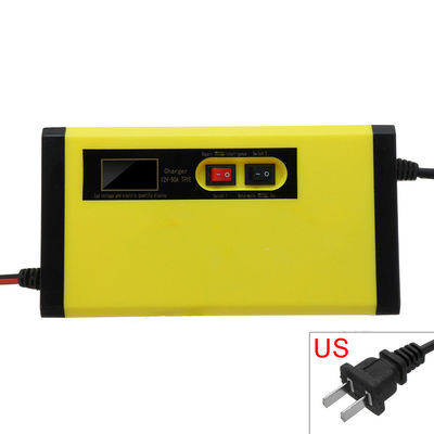 Wet Lead Acid 12V 8A LCD Display Battery Charger Pulse Repair For Car Motorcycle