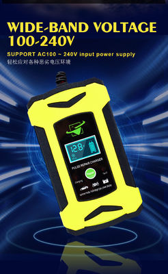 LED Display 3 Phase Charging Mode Automatic Car Battery Charger 24V Lead Acid