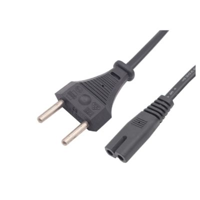 2 Pin Brazil Plug Inmetro Power Cord For Consumer Electronics