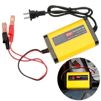 High Power 2A 3 Stages 12v Lead Acid Battery Chargers flame retardant