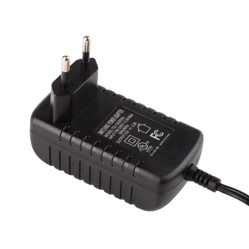 12.6v 2a 2000mA plug-in wall model ac to dc switching power supply power adapter with cable for cargadores para celulare