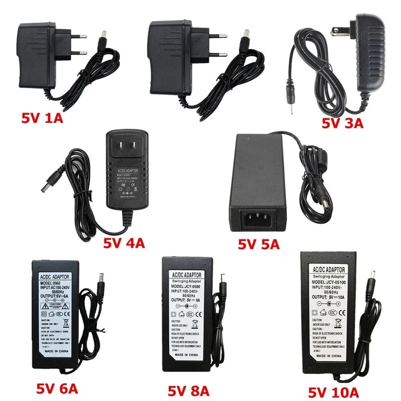 UL PSE FCC US Plug AC DC Adapter 5V 9V 12V 15V 24V 30V Switching Power Adapter