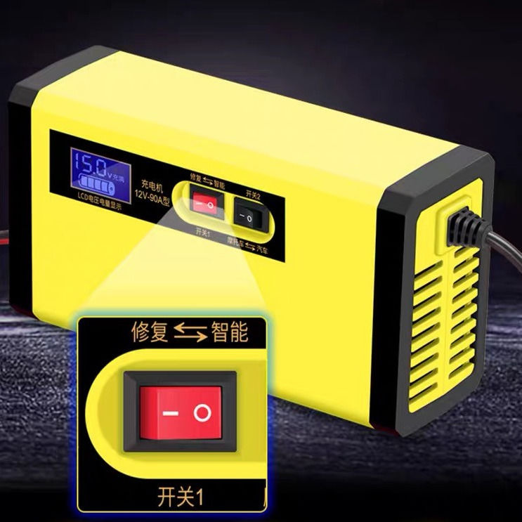 12v 24v Lifepo4 Intelligent Car Battery Charger Smart Two Types