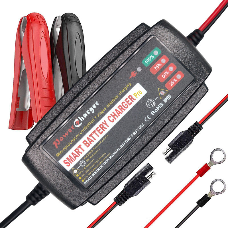 12V 5A Automatic AGM  WET Lead Acid Battery Charger deeep cycle