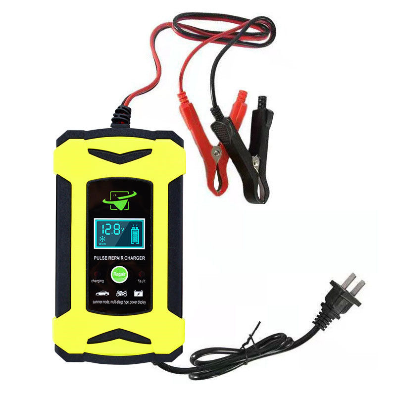 LED Display 3 Phase Charging Mode Automatic Car Battery Charger 24V Lead Acid