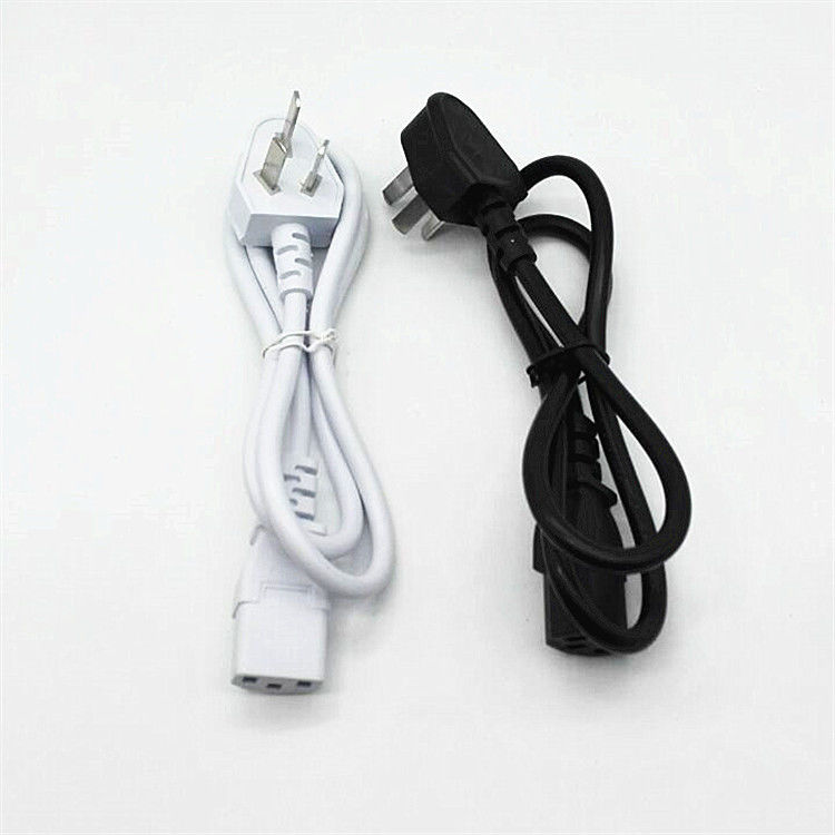Portable PVC Figure 8 C7 2 Pin Ac Power Cord VDE CE Approval