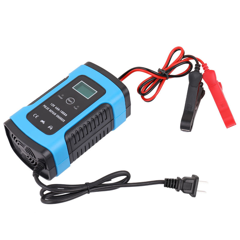 Portable Automotive 12V 6A Lead Acid Battery Chargers with cooling fan