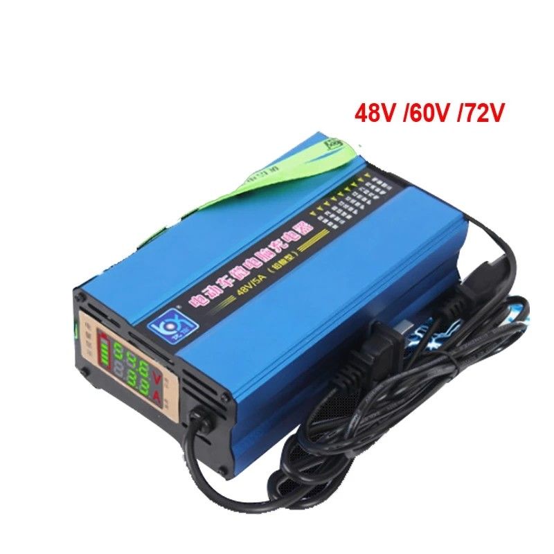 Dry Lead Acid Lifepo4  48V 5A Charger With Digital LCD